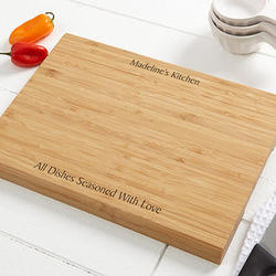 Name It Personalized Bamboo Cutting Board