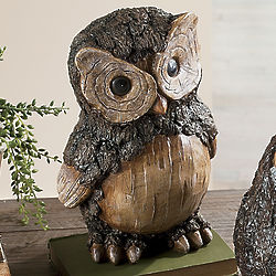 Woodland Owl Statue