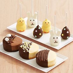 Dipped Cheesecake Trio and 6 Easter Brownie Pops