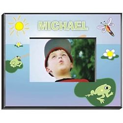 Frog Personalized Childrens Photo Frame