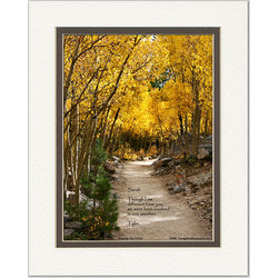 Personalized Aspen Path Photo with Wife or Girlfriend Verses