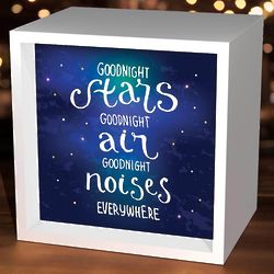 Goodnight Stars Goodnight Air Lightbox