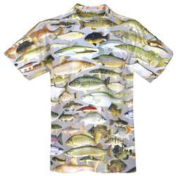Lake Fishing Sublimated All-Over Print T-Shirt
