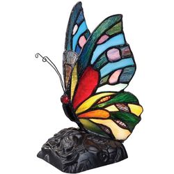 Butterfly Colorful Glass Lamp