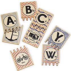 Hipster Kid's ABC Matching Tile Toys