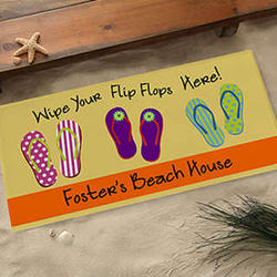 Large Personalized Summer Doormat
