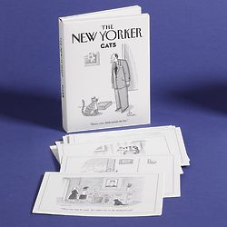 The New Yorker Cat Cartoons Note Cards