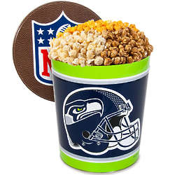 Popcorn in Seattle Seahawks 3 Gallon Gift Tin