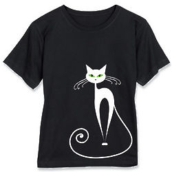 Green-Eyed Cat T-Shirt