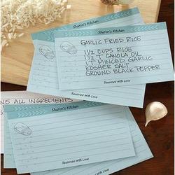 You Name It Personalized Recipe Cards