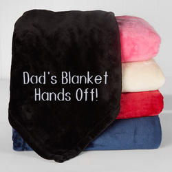 2-Line Personalized Fleece Blanket