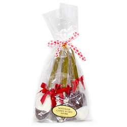 Chocolate Dipped Spoons Valentine Gift Bag