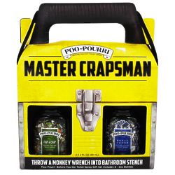 Master Crapsman Before-You-Go Toilet Spray Poo-Pourri Gift Set