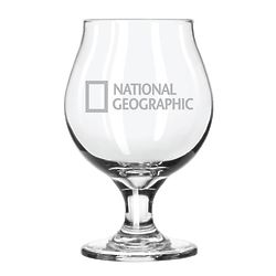 National Geographic Stacking Belgium Beer Glass