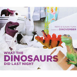 What the Dinosaurs Did Last Night Book