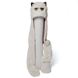 Grumpy Cat Scarf and Hat