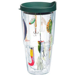 Fishing Lures Tumbler with Lid