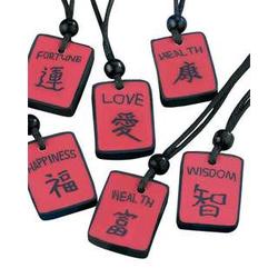 Chinese Character Necklaces