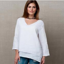 Double Layer Linen Tunic