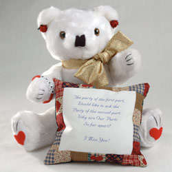 personalized i miss you teddy bear