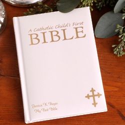 Personalized Catholic Children's My First Bible