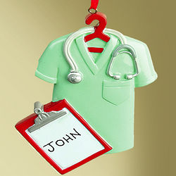 Personalized Medical Profession Ornament