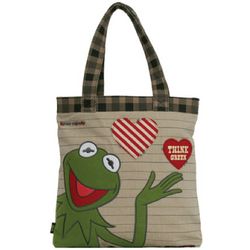 Kermit the Frog Think Green Tote Bag