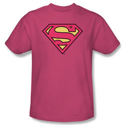 Pink Shield Superman T-Shirt