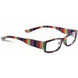 Easylight Glasses in Fresco Stripes with +3.5 Lens Strength