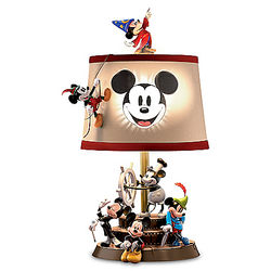 Disney Mickey Mouse Through the Years Table Lamp
