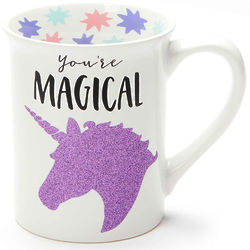 You're Magical Unicorn Glitter Mug