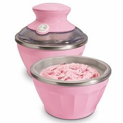 Pink Soft-Serve Ice Cream Maker