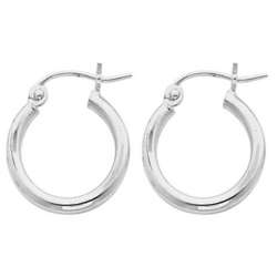 Extra Small Hoop Earrings in Sterling Silver