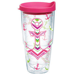 Anchors Away Tumbler with Lid