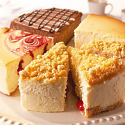 Best of Junior's 4-Flavor Sampler Cheesecake