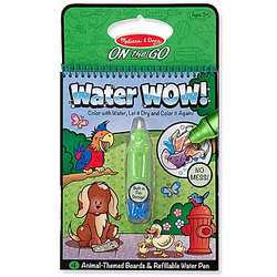 Water Wow Coloring Art and Crafts Project