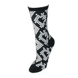Reptile Print Trouser Socks