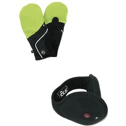 Running Gloves and Bluetooth Headphone Earmuffs