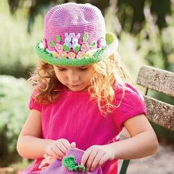 Crocheted Easter Bonnet