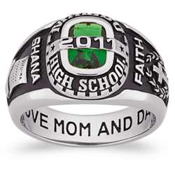 Women's Celebrium Personalized Top Traditional Class Ring