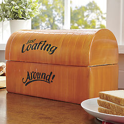 Just Loafing Around Breadbox