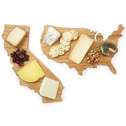 USA or State Bamboo Serving Boards