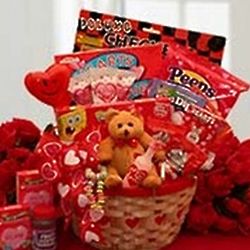 My Little Valentine Children's Gift Basket