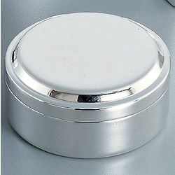 Engraved Round Lift Top Jewelry Box