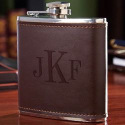 Personalized Classic Monogram Fitzgerald Flask
