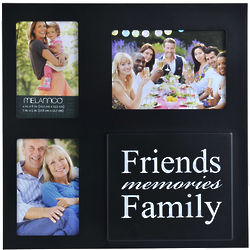 Friends Memories Family 3 Opening Collage Frame