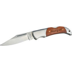 4" Personalized Stainless Steel Blade Pocket Knife