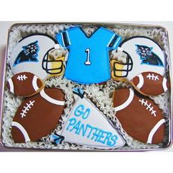 Go Panthers Cookie Gift Tin