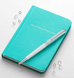 Swarovski Crystalline Pen and Journal