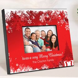Personalized Holiday Surprises Picture Frame